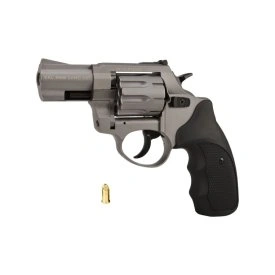 Rewolwer hukowy alarmowo sygnałowy ZORAKI R1-K6L BAS lufa 2,5" kal. .22 Long Blank tytanowy